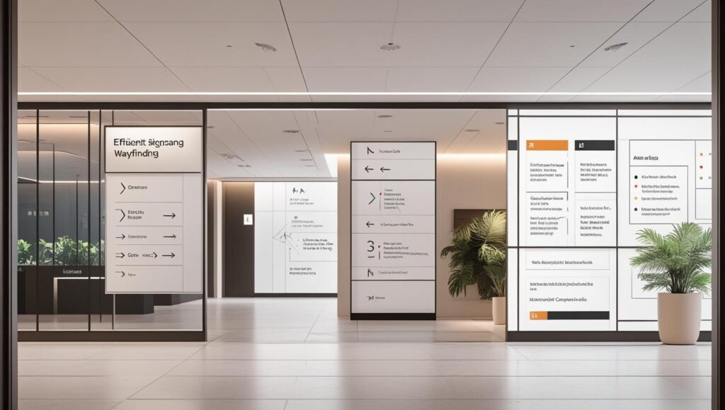 sinalizacao e wayfinding eficiente casa tres post