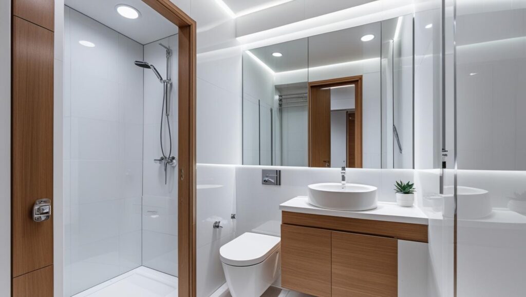 Banheiros compactos residenciais post