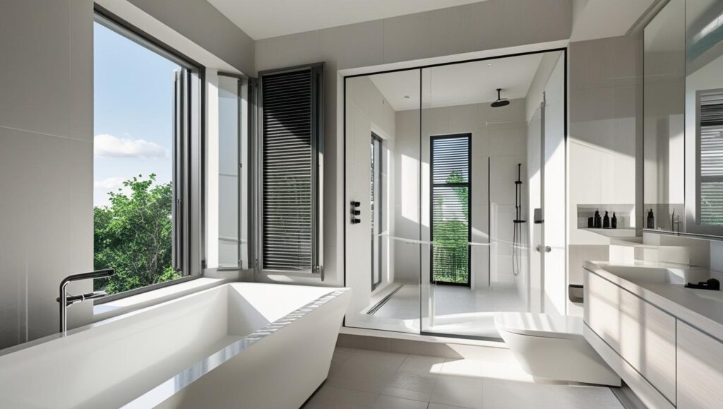 Ventilacao natural e tratamento de umidade no banheiro post