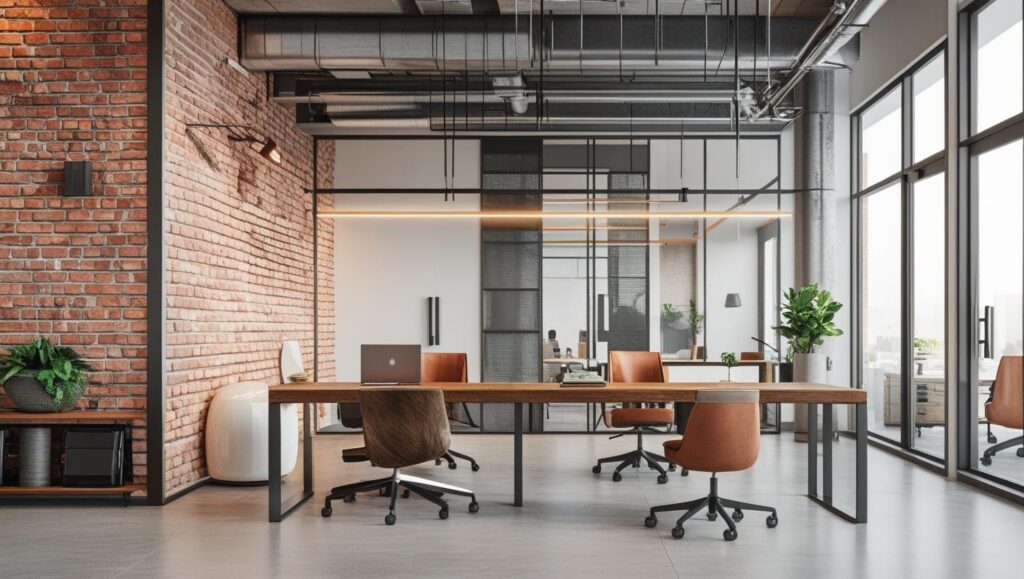 Estilo industrial no ambiente corporativo quando usar e como equilibrar casa 3 arquitetura